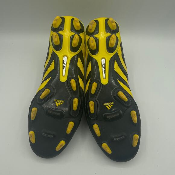 Adidas Adipure III TRX FG Soccer Cleats Black Yellow Mens Youth 6.5 main image 8